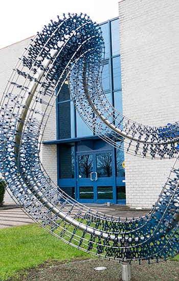 Front of the Vitablend building in Wolvega, the Netherlands
