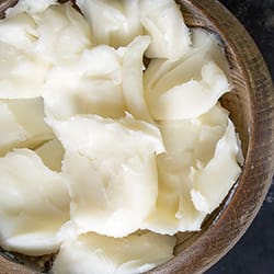 A bowl of white lard