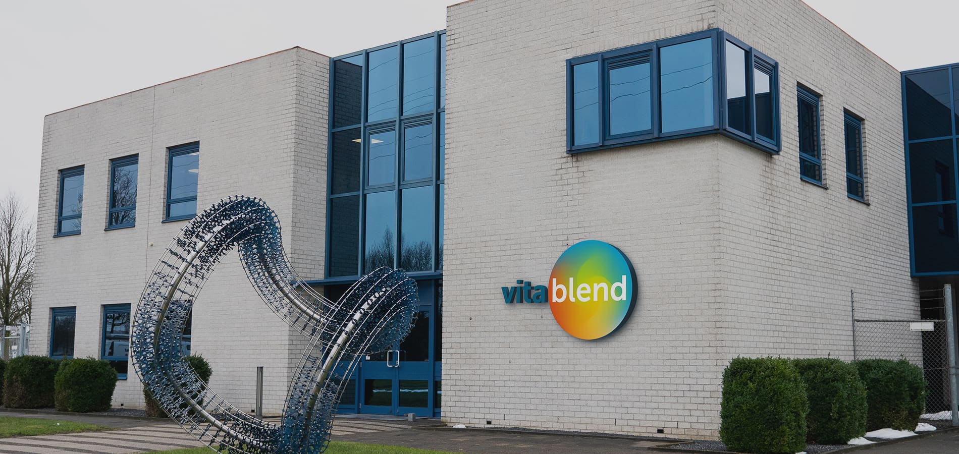 Front of the Vitablend building in Wolvega, the Netherlands