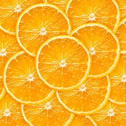 Close up of orange slices